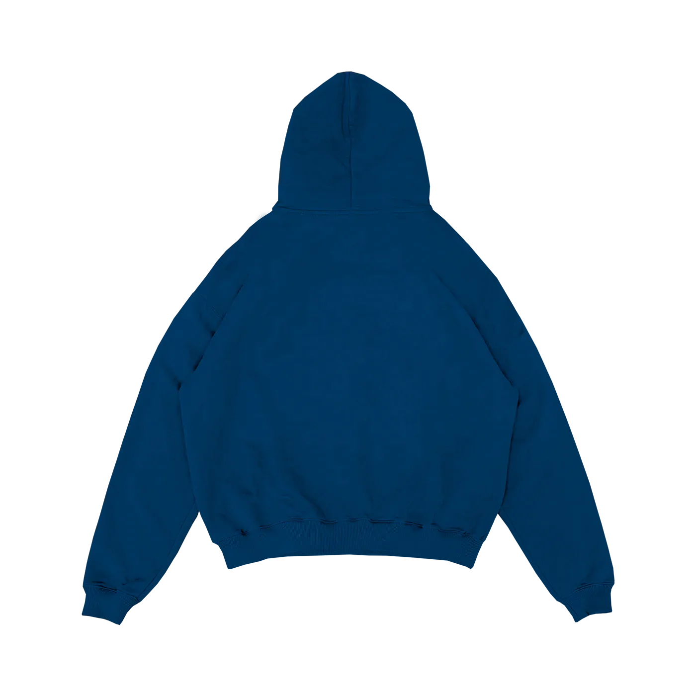 Heavy Weight Hoodie Luxury - Navy Blue Back