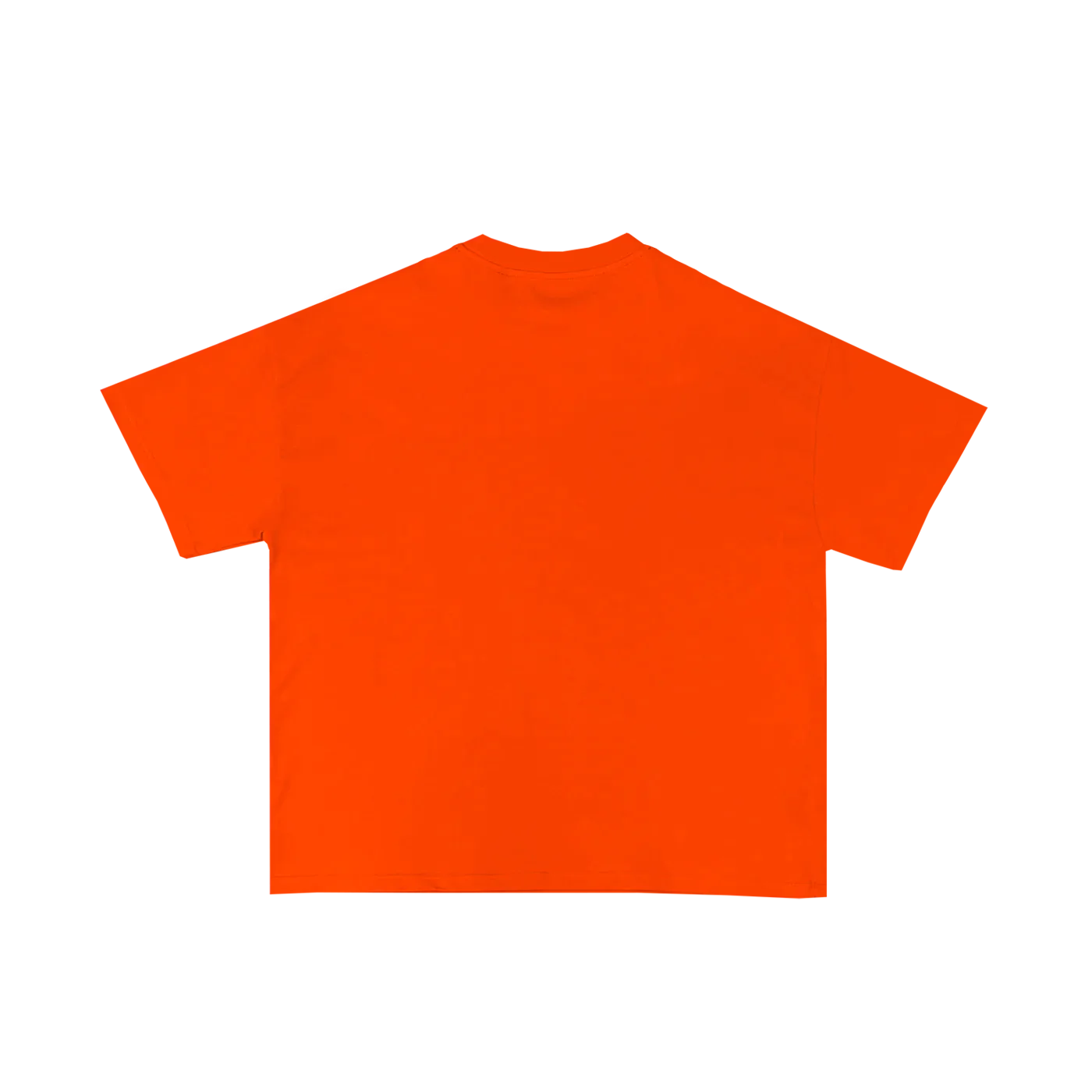 Heavy Weight T-Shirt Luxury - Orange Back