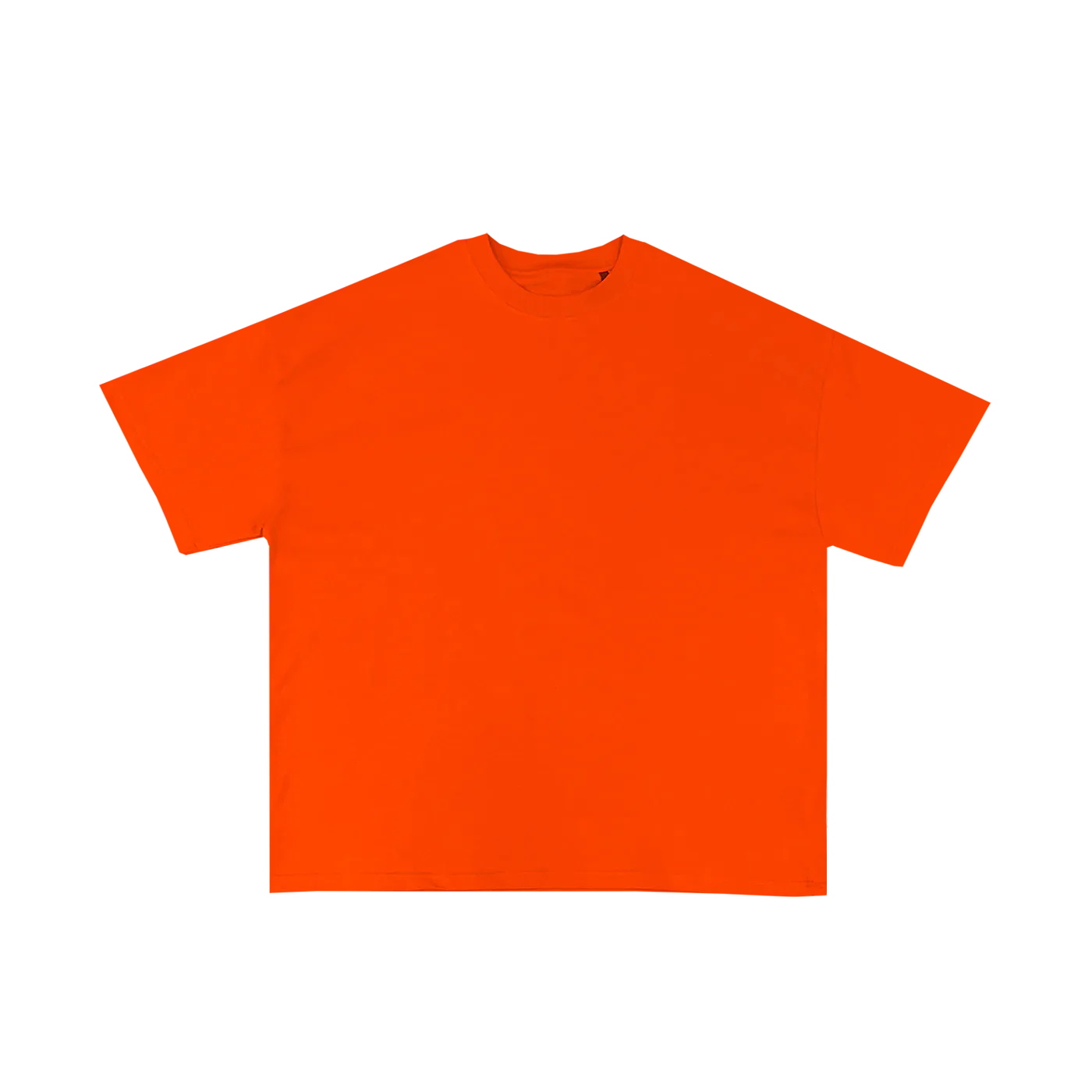 Heavy Weight T-Shirt Luxury - Orange Front